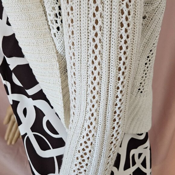 It's Our Time Cream Cropped Cardigan Sweater - Picture 3 of 5